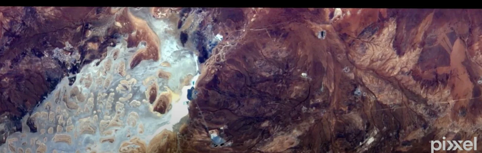 Hyperspectral view of the Granny Smith Gold Mine in Australia